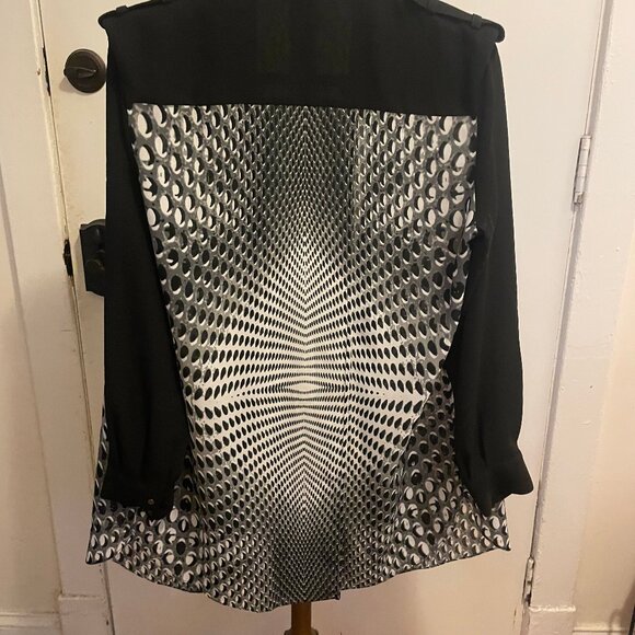 L.A.M.B. Techno Dot Button Down Shirt - Picture 7 of 7